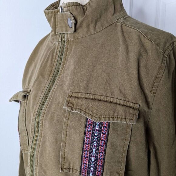 Utility Jacket Embroidered Pockets L - Picture 4 of 7